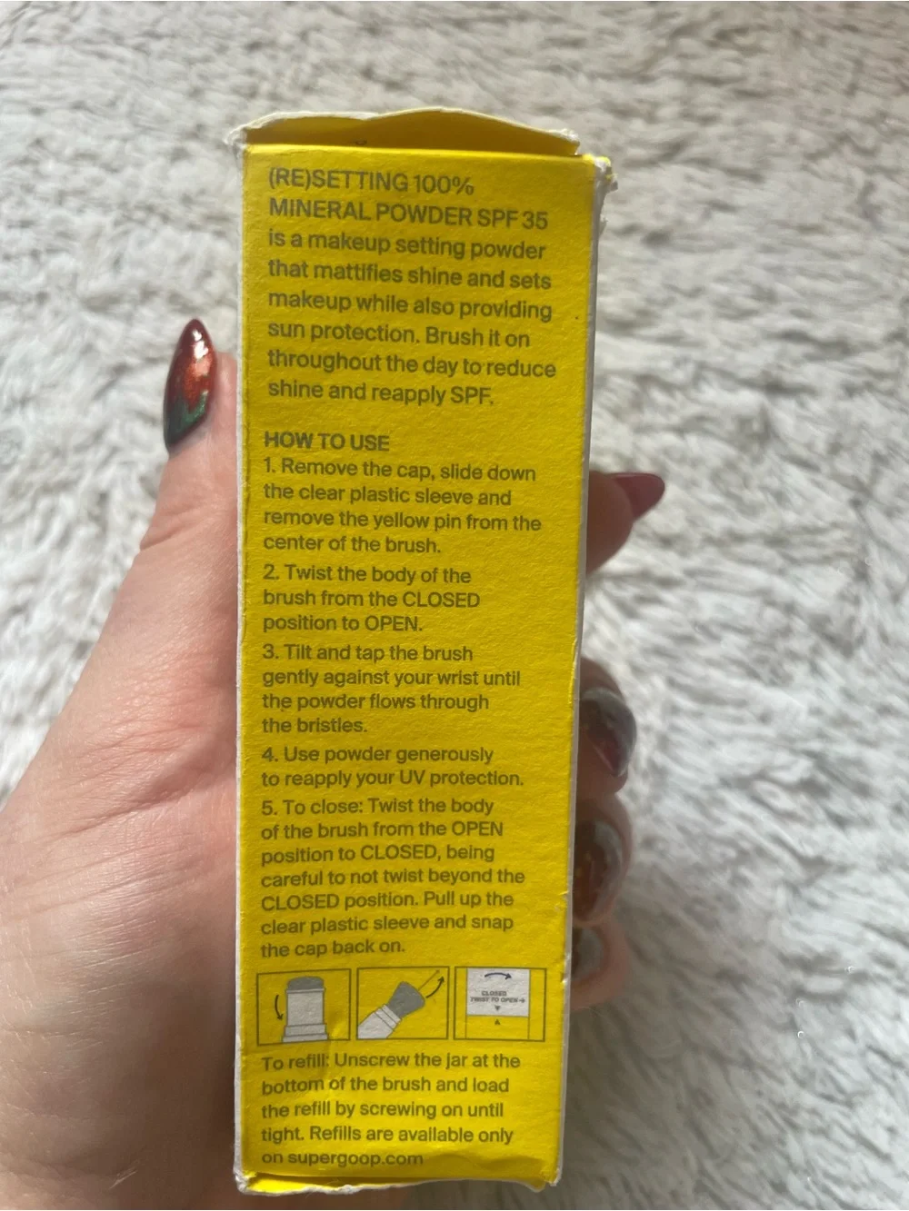 Supergoop! shade deep